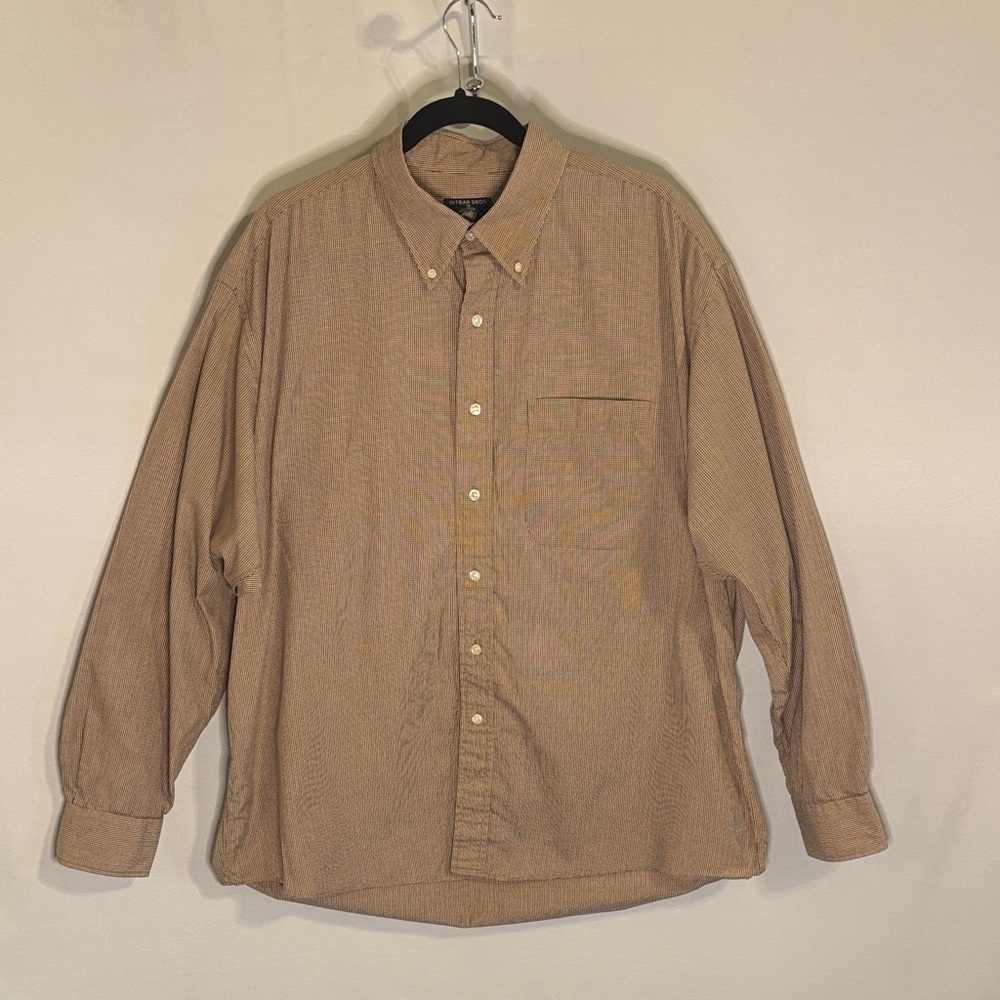 Gitman Brothers Button down check Shirt Size XL